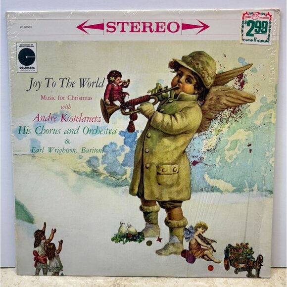 Andre Kostelanetz Joy To The World Christmas Music LP Earl Wrightson Baritone - Picture 4 of 6